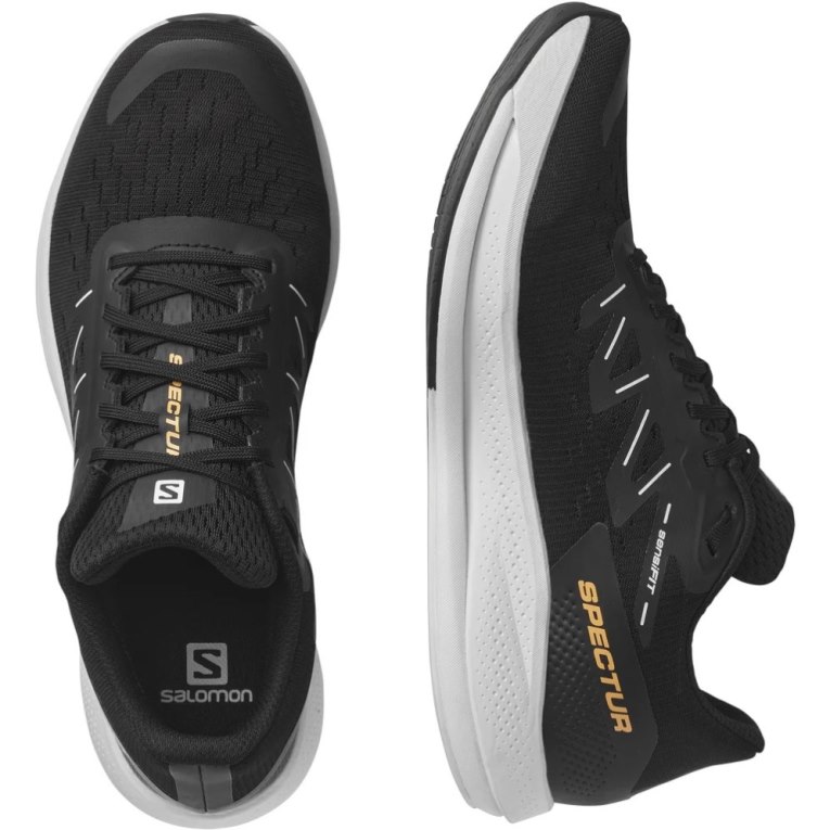 Black Salomon Spectur Men's Running Shoes | IE ZW8947